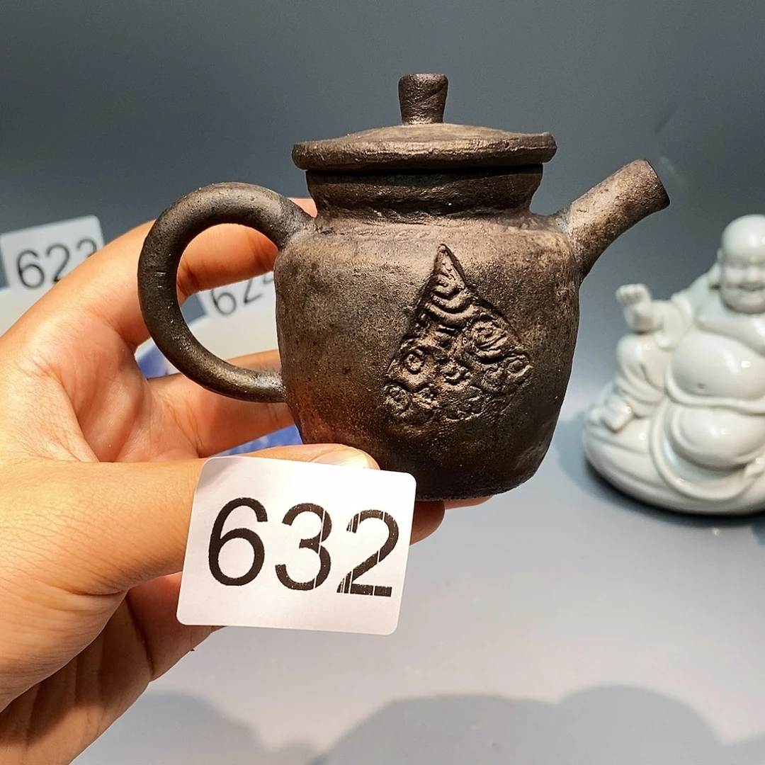 柴烧侘寂风手作茶器