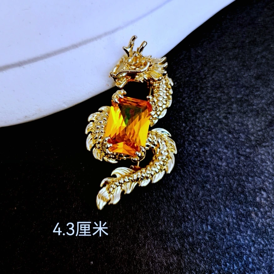 合金胸针 YT 009 时尚百搭款龙胸针