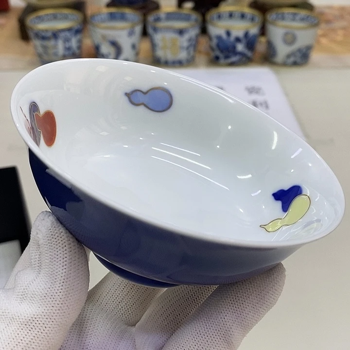 摆件口径11深川瓷器