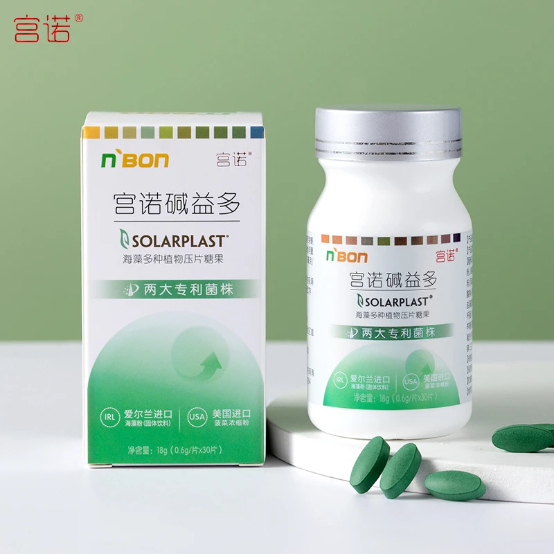 碱益多碱性食品海藻钙糖孕物营养专备海藻小苏打水 30片*瓶