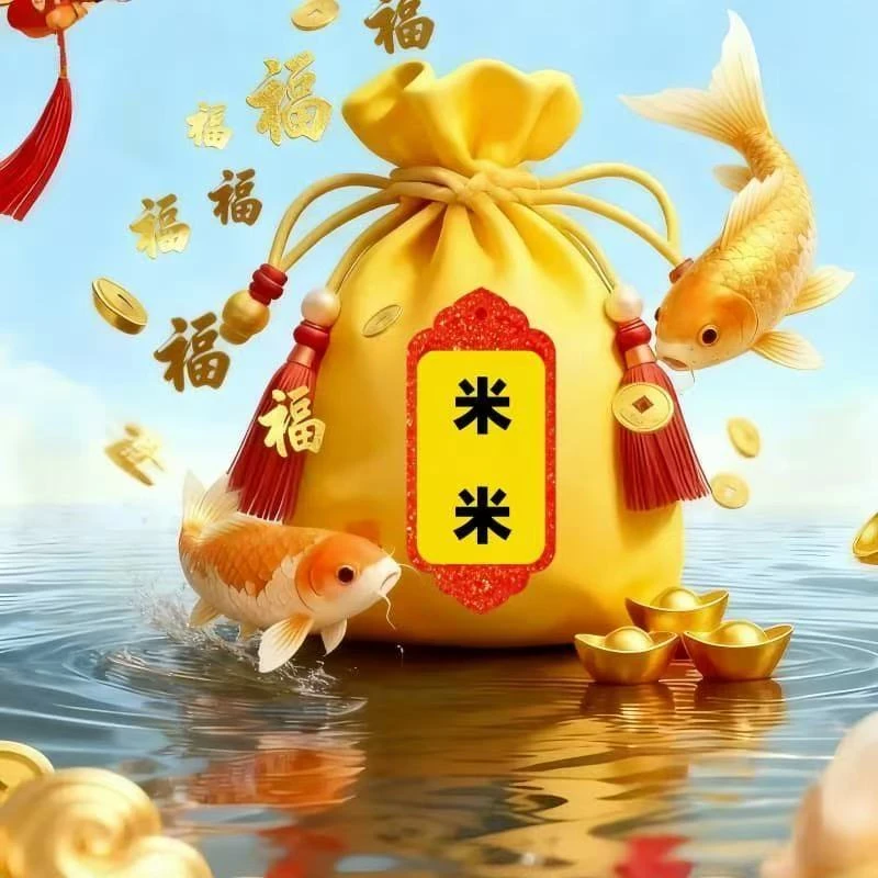 3号米不够花【师傅推荐】聚米偏偏爱上你生肖挂饰福