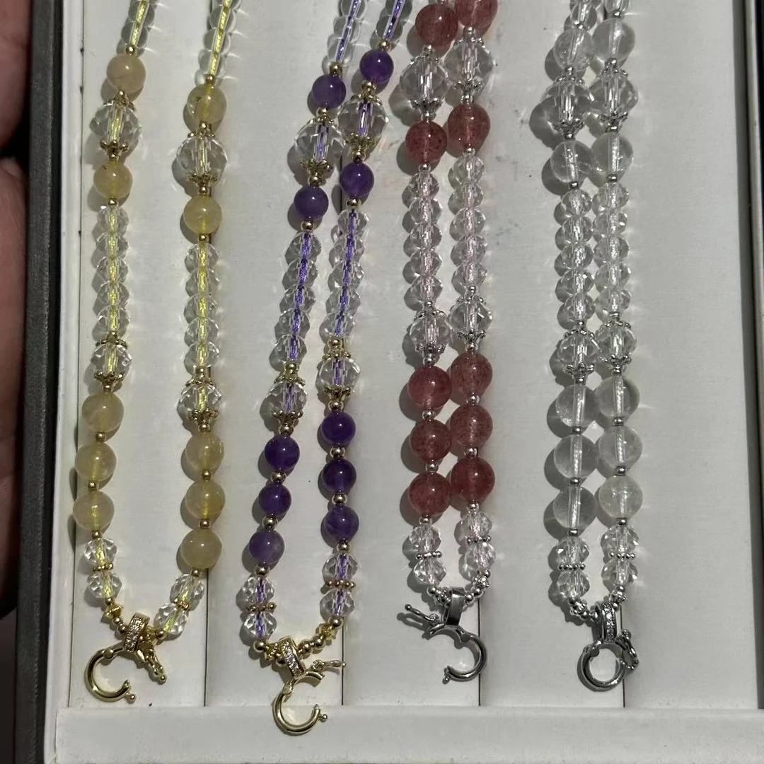 扣头珠链长链套装