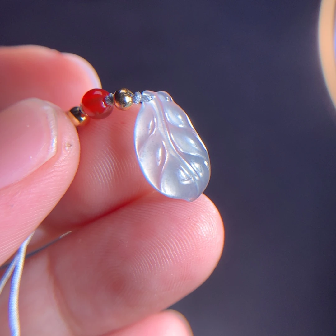 翡翠未镶嵌颈饰天然A货翡翠时尚气质女款吊坠挂坠