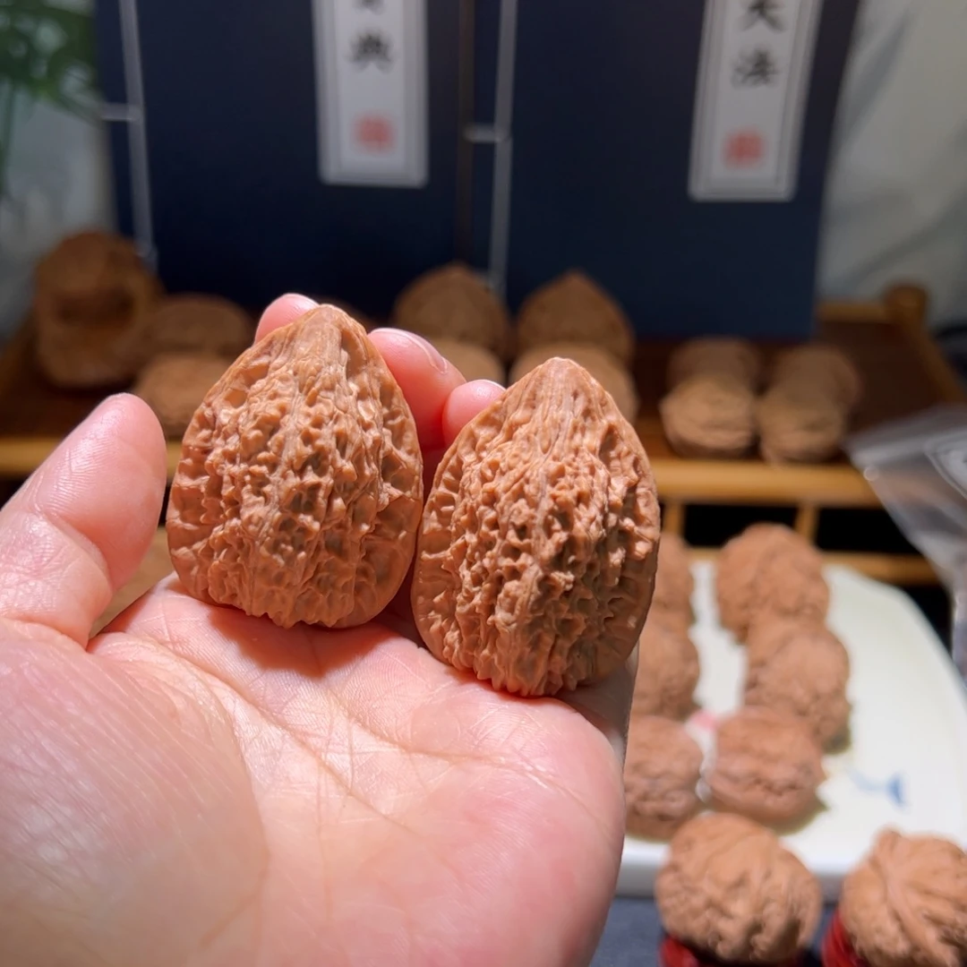 二***子把件文玩核桃长歌