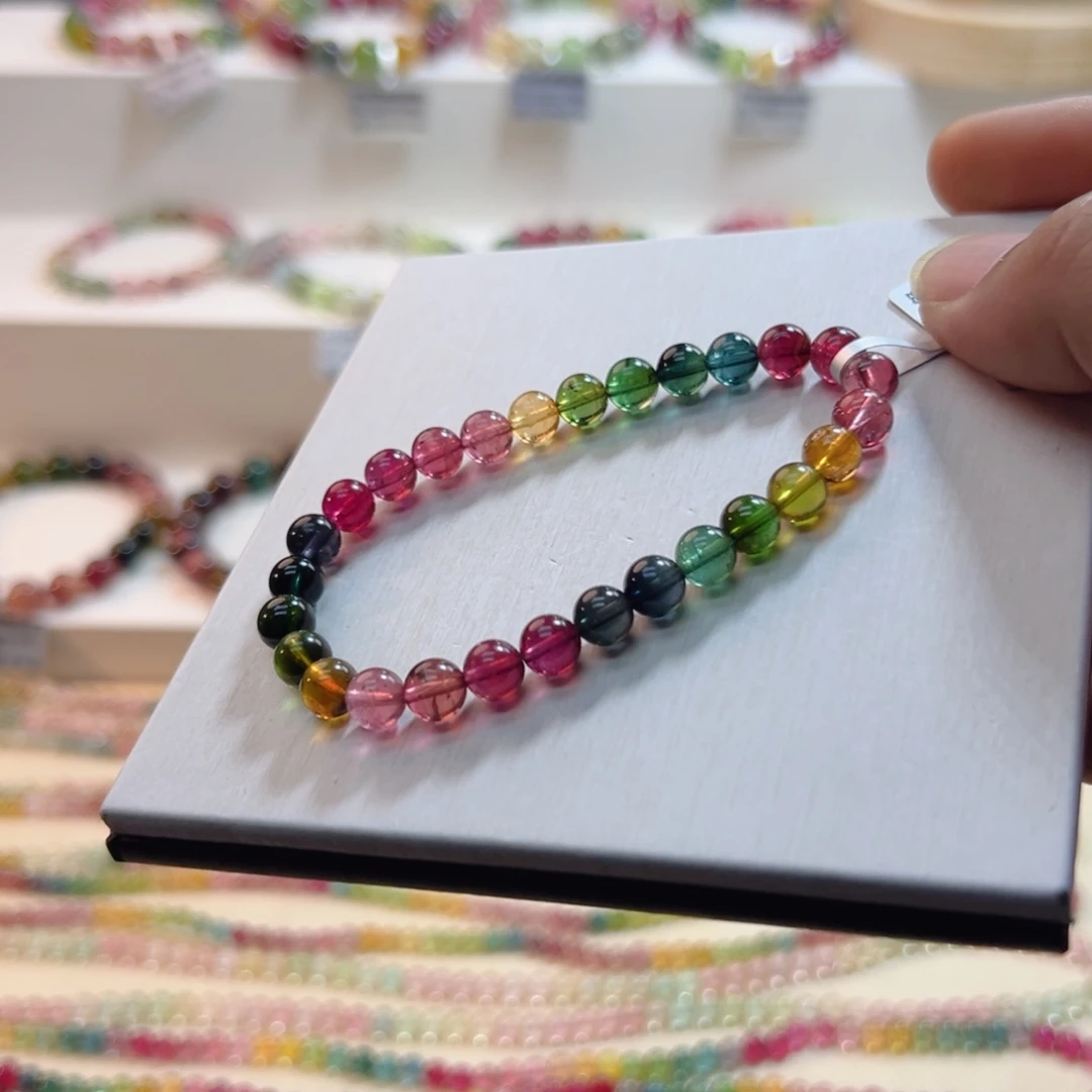 未镶嵌手链碧玺碧玺