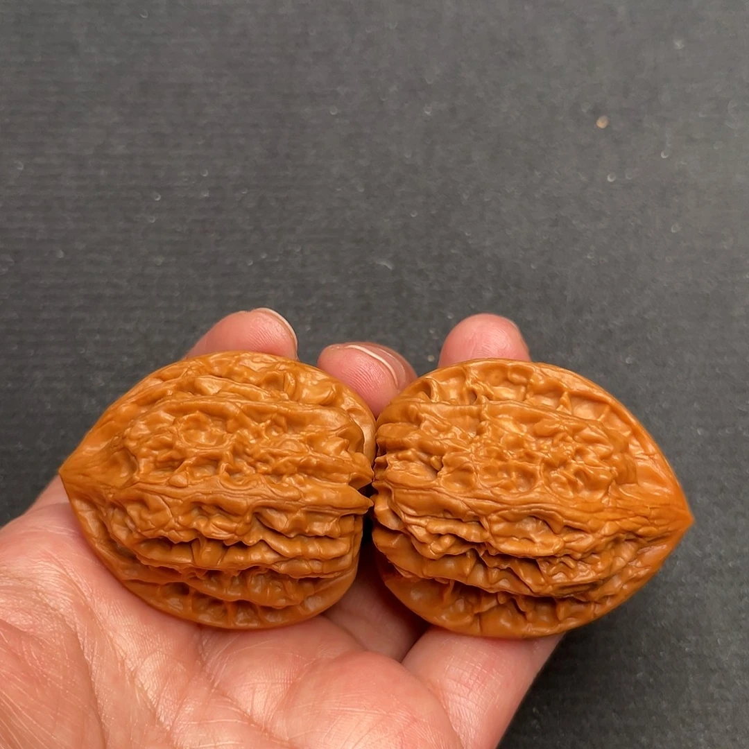 桃核把件40×40×45精修打底老款鸡心XM3266