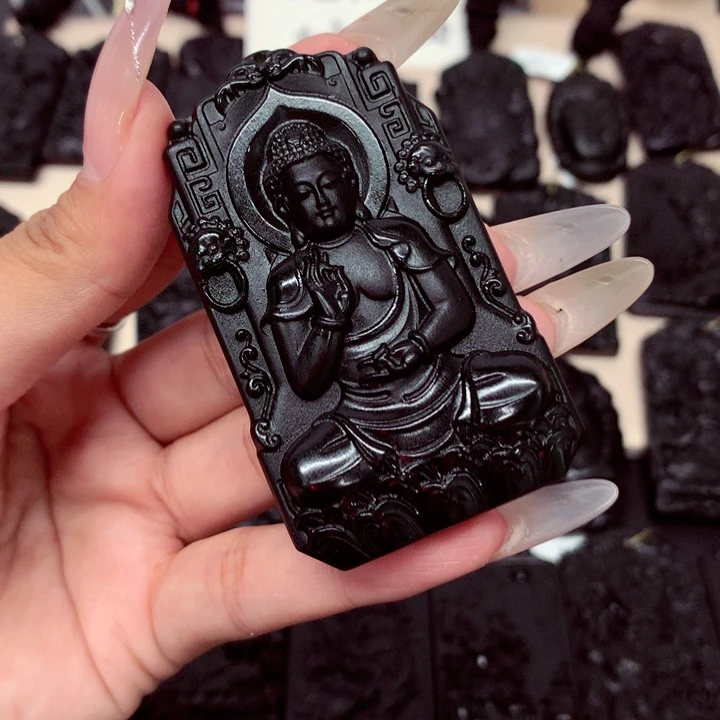 天然a货钢琴黑挂件