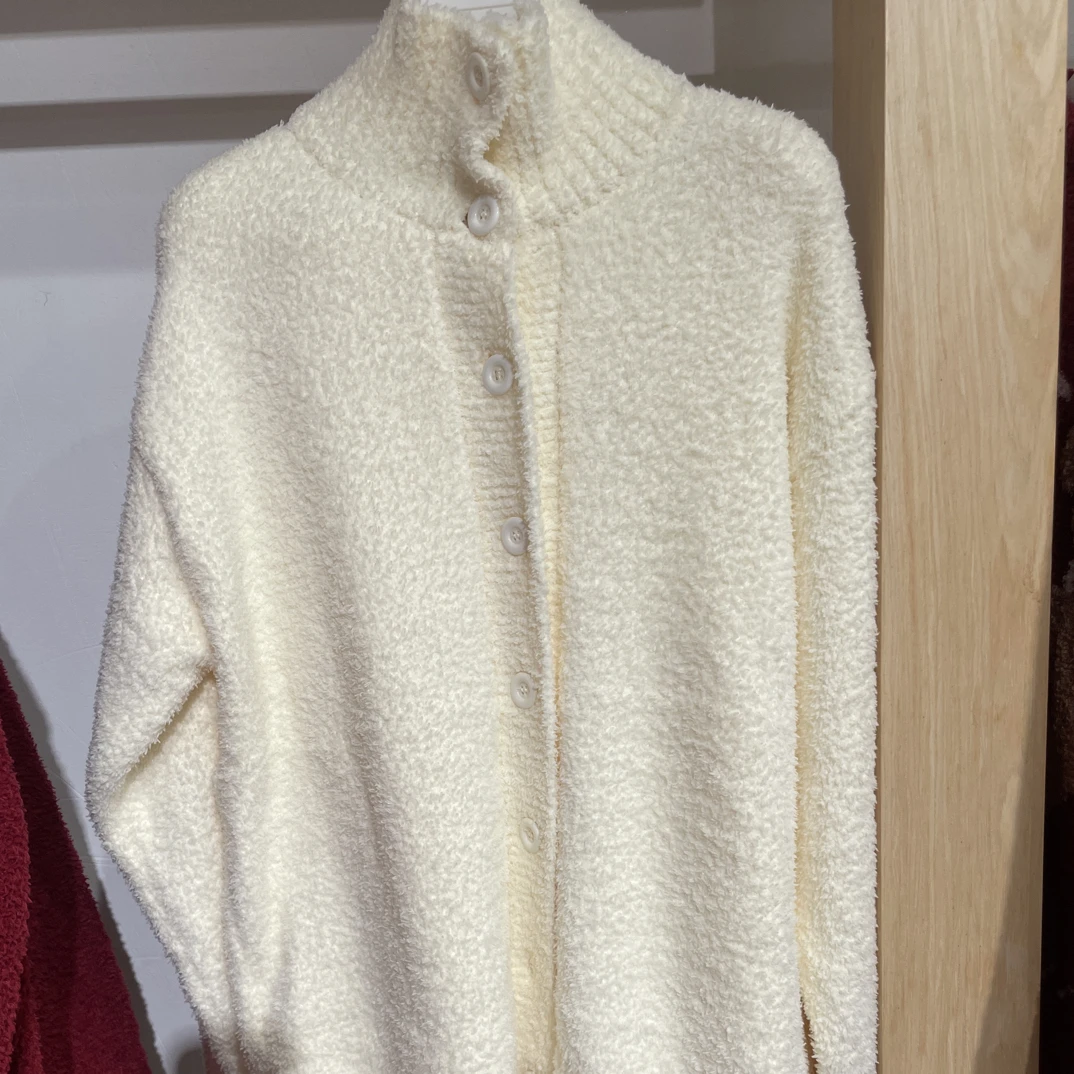 女士秋冬季半边绒加厚长袖睡衣套装珊瑚绒家居服
