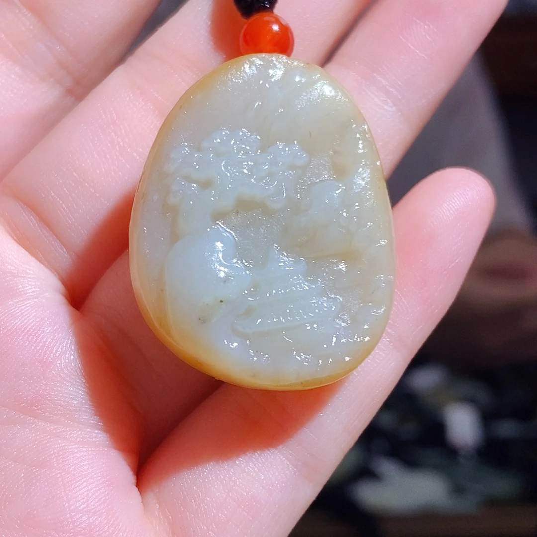 颈饰未镶嵌和田玉