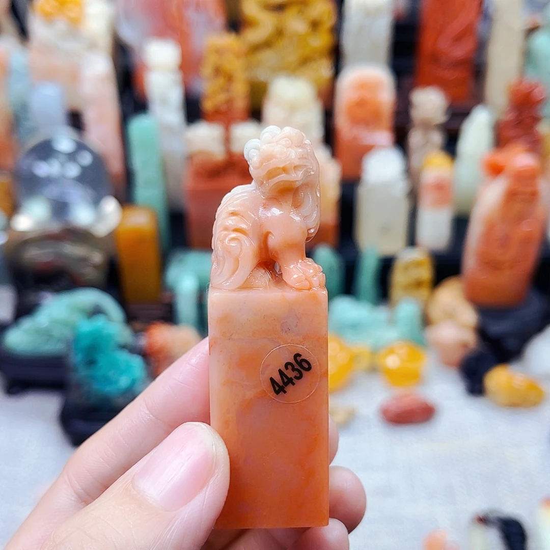 寿山石印石4436包邮包刻