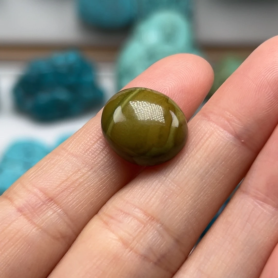 未镶嵌绿松石珠宝奇石