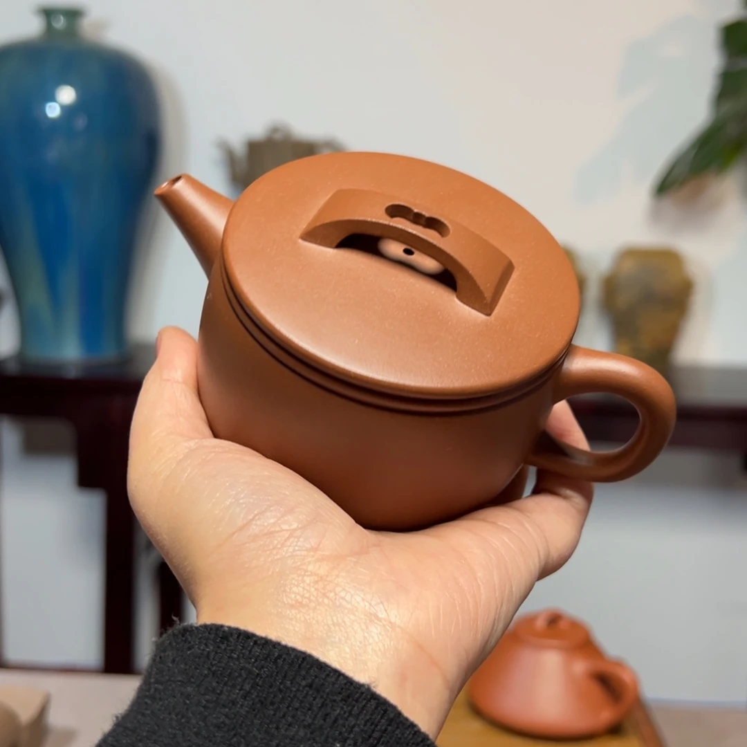 茶壶紫砂汉瓦台西紫泥220