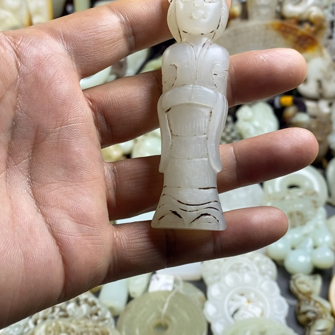 永***义和田玉（糖玉）未镶嵌颈饰