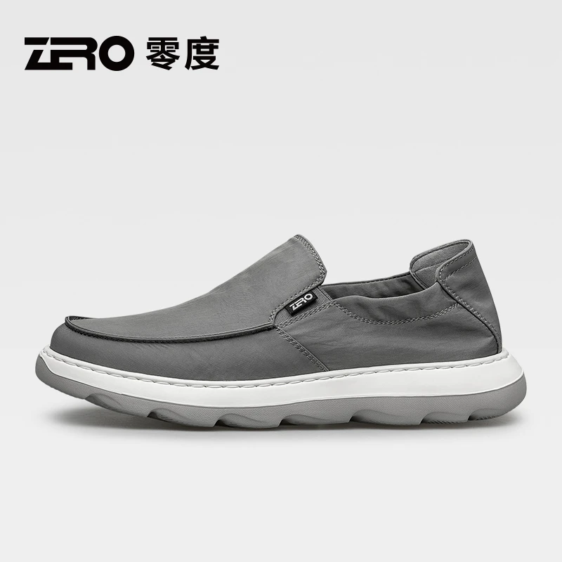 ZRO零度【时尚休闲】男舒适百搭轻便懒人鞋软底透气一脚蹬男鞋51395