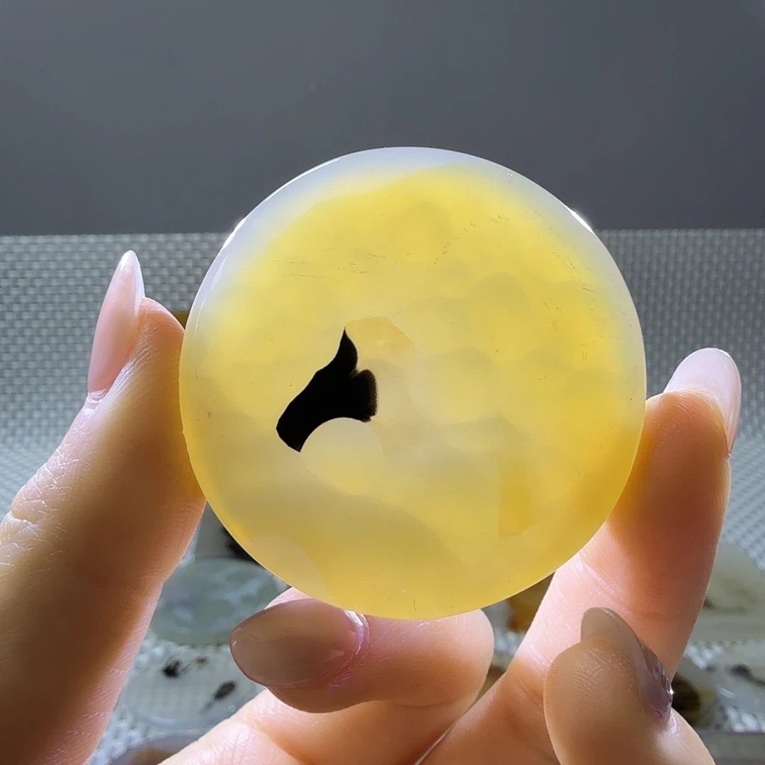 玛瑙/玉髓未镶嵌吊坠(不含链)43