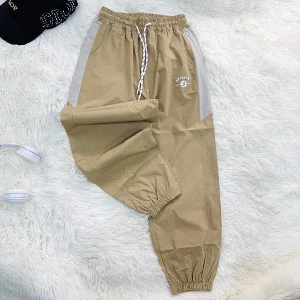 中大童男童802潮品B速干九分裤学生运动裤