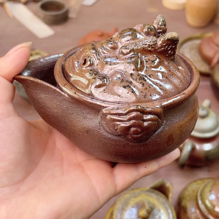 茶壶紫砂宜兴紫砂原矿泥料200