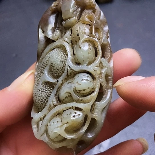 紫金钵盂菩提吊坠