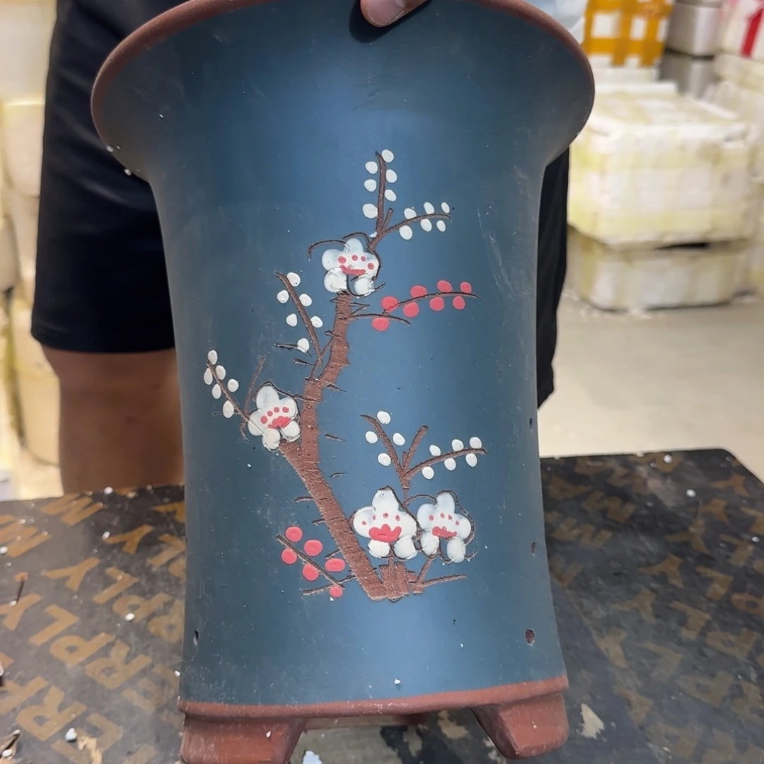 紫砂花盆瑕疵是不