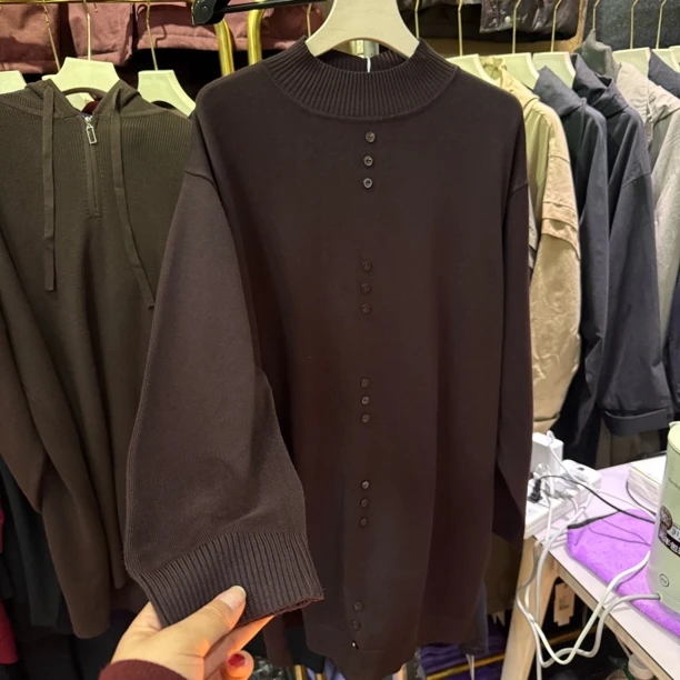 百搭针织衫女装休闲女装打底衫长袖