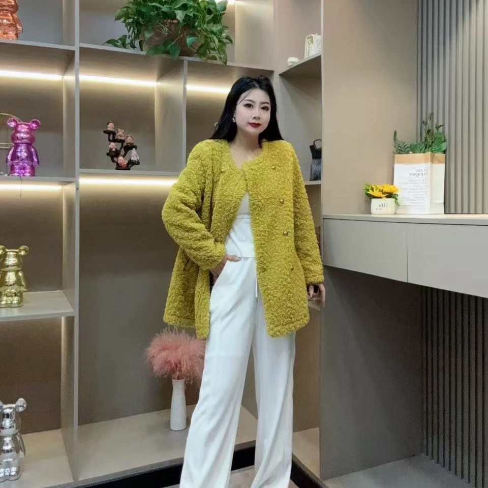 秋季外套-甜 8522时尚潮流休闲风设计保暖显瘦款胖MM大码女装新款