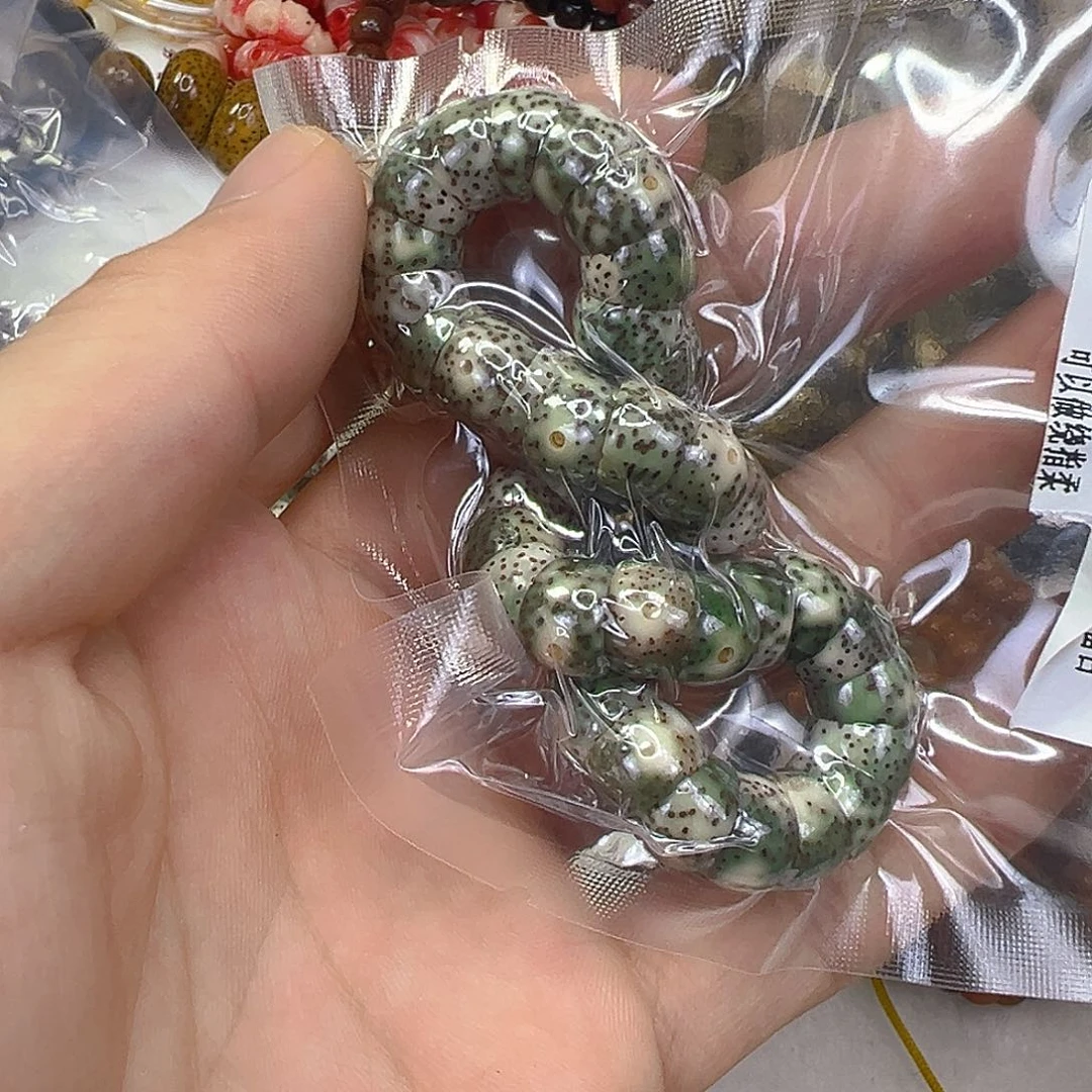 手串星月菩提12荣耀糯冰绿星月菩提单圈大肠10