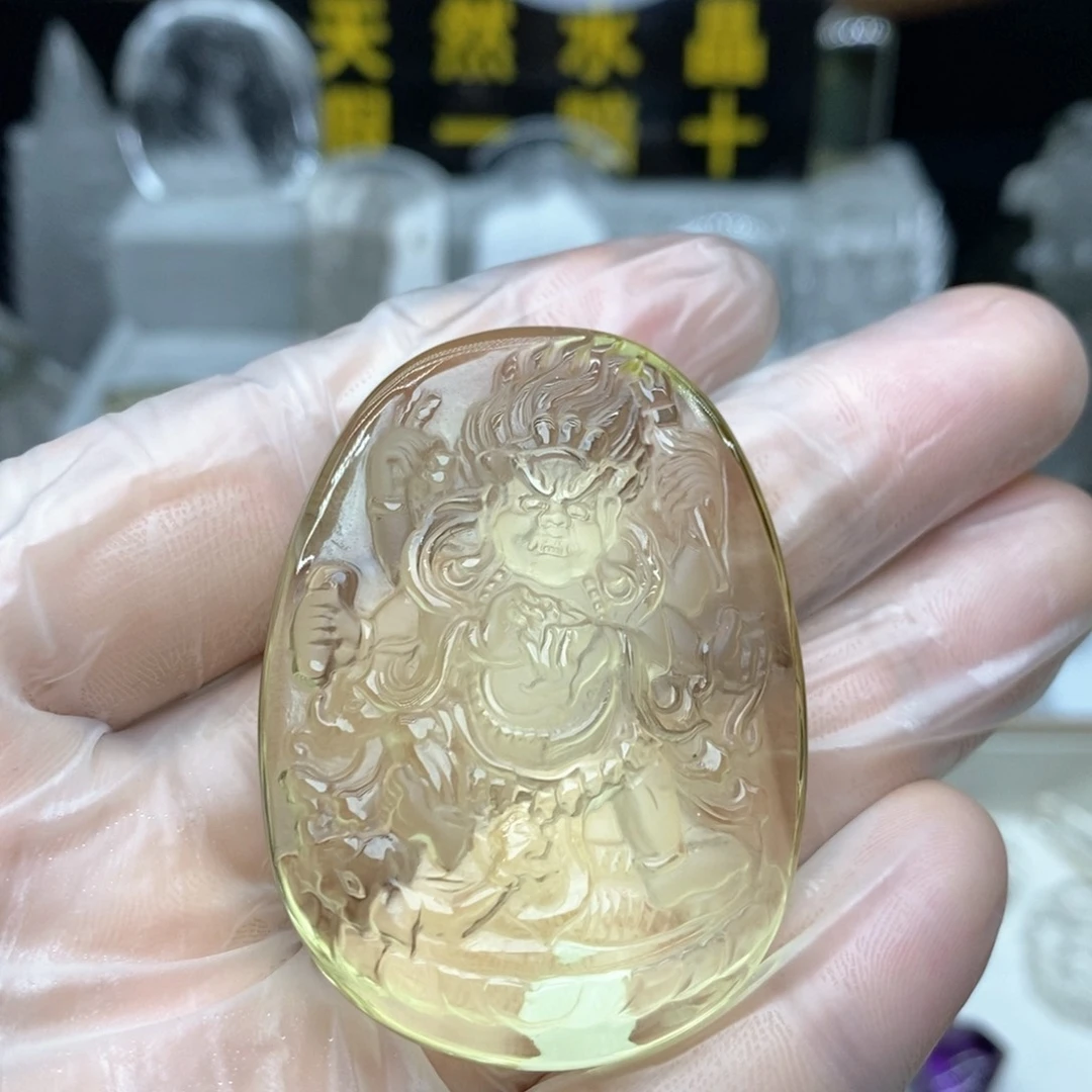 水晶颈饰未镶嵌希****石