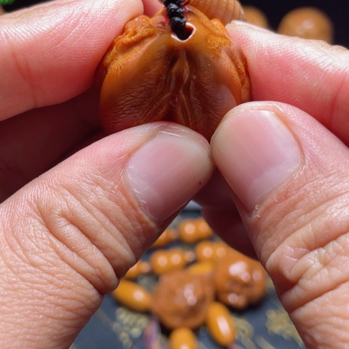 橄榄核手串/手链三面生命单子指环穿配3.3左右