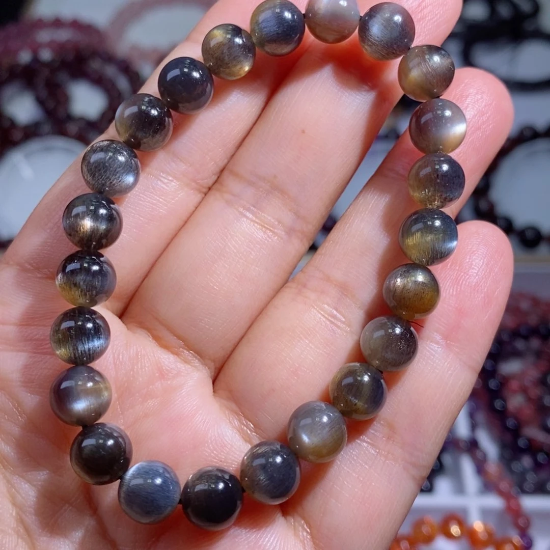 日光石手链未镶嵌汶****?