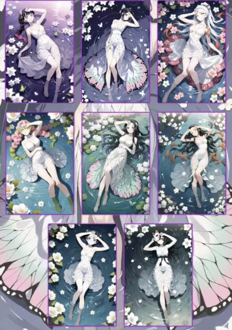 【海灵文创】【鬼灭之刃】二创动漫全系列工艺鬼灭收藏色纸《默认代拆》