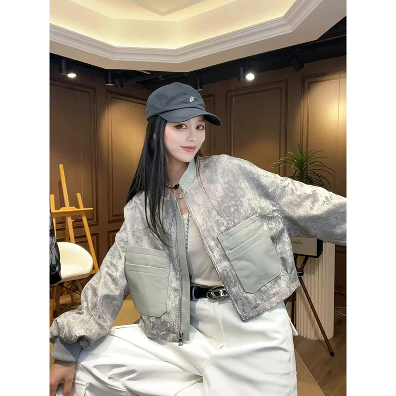 常规小众气质款薄款短外套小众春季百搭波点设计感开衫复古小香风