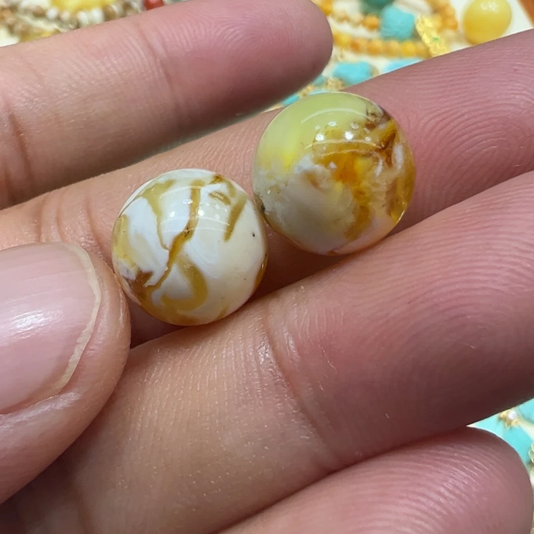 小***7琥珀未镶嵌颈饰尺寸11