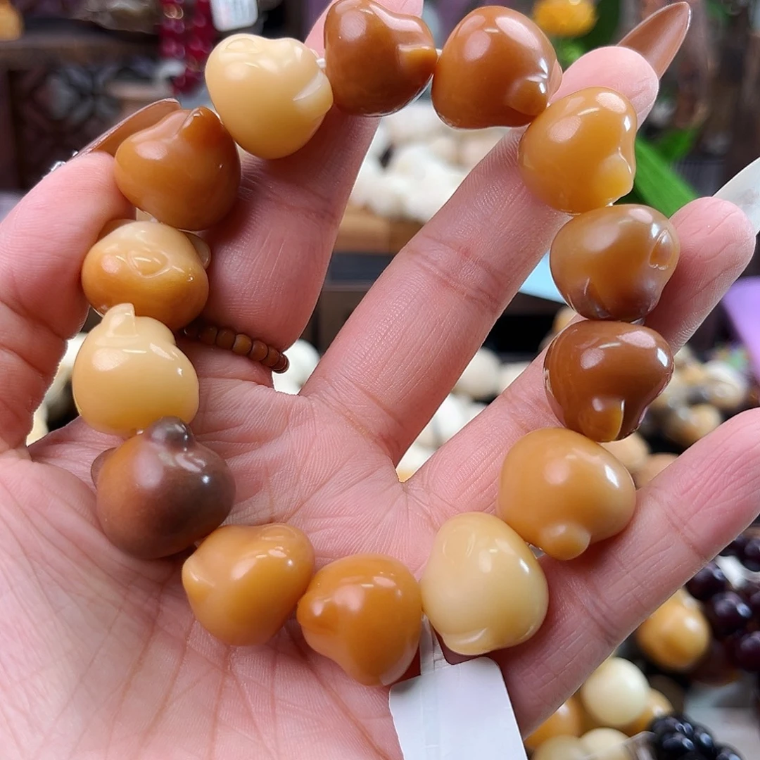 手串菩提根/象牙果43.小熊头默认微瑕