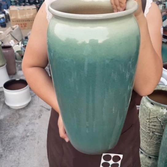紫砂花盆口20高41正品正品
