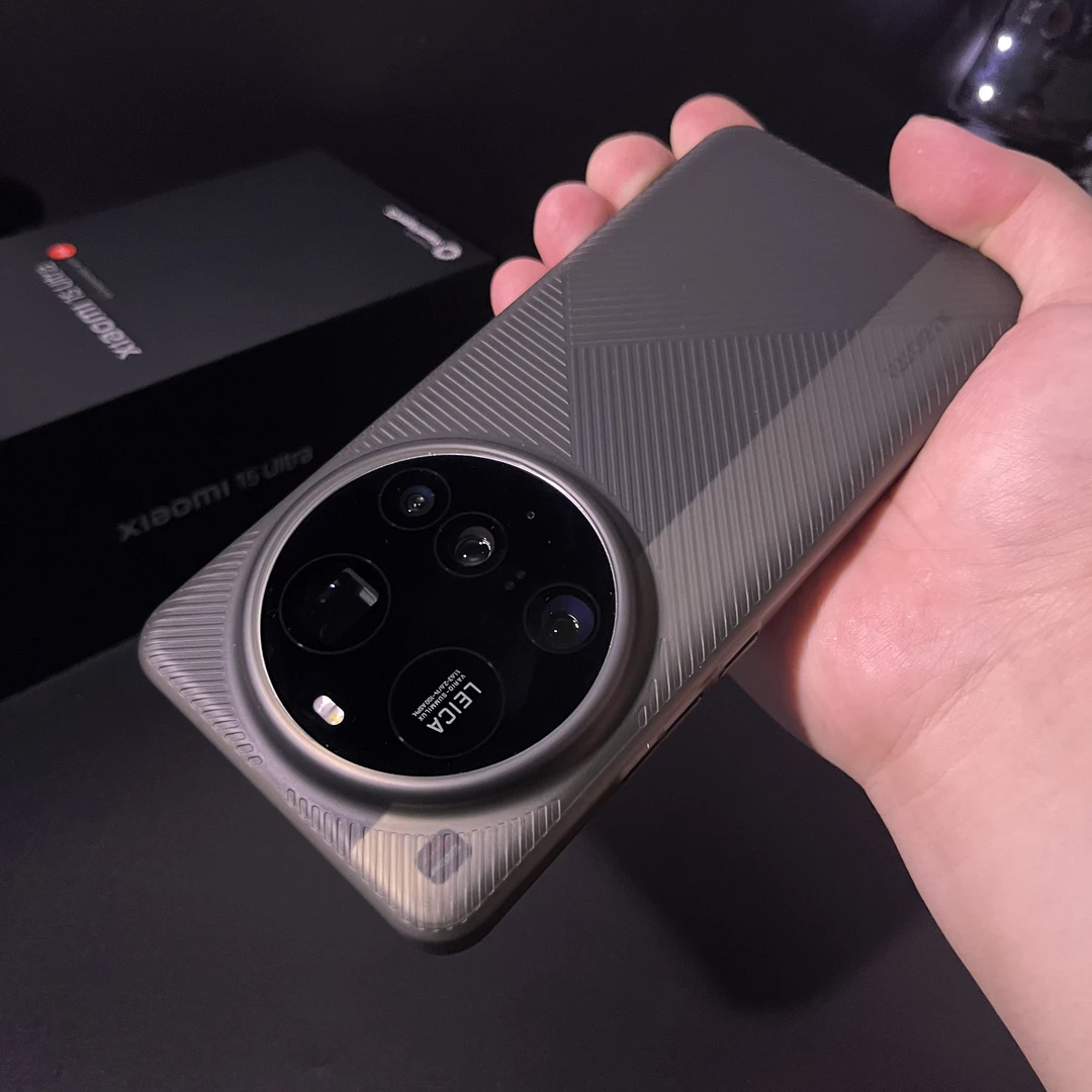 适用小米15Ultra几何条纹手机壳Xiaomi15Pro磨砂纹理硬壳14保护套