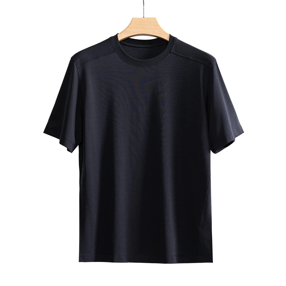 【清仓】莫代尔棉圆领男士T恤夏季简约透气短袖男装DYP011279TA