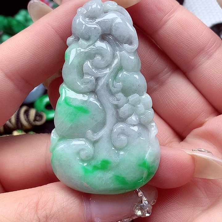 颈饰未镶嵌翡翠翡翠