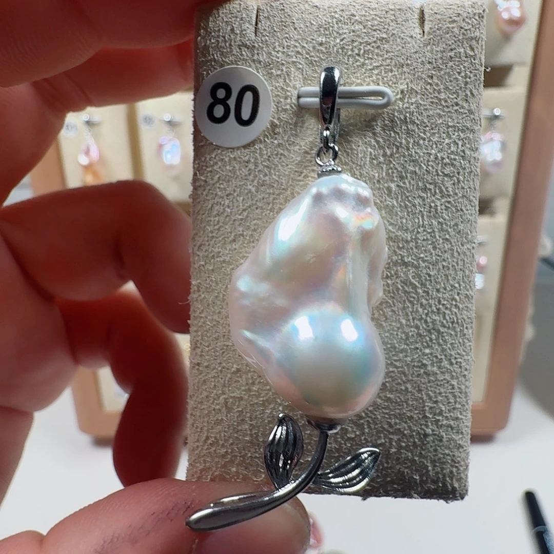 颈饰淡水珍珠合金