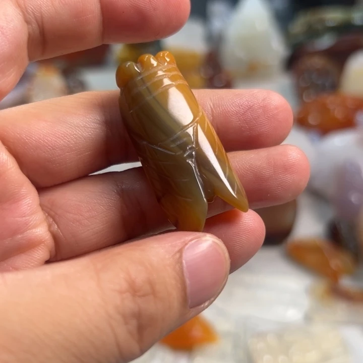 玛瑙/玉髓吊坠(不含链)未镶嵌