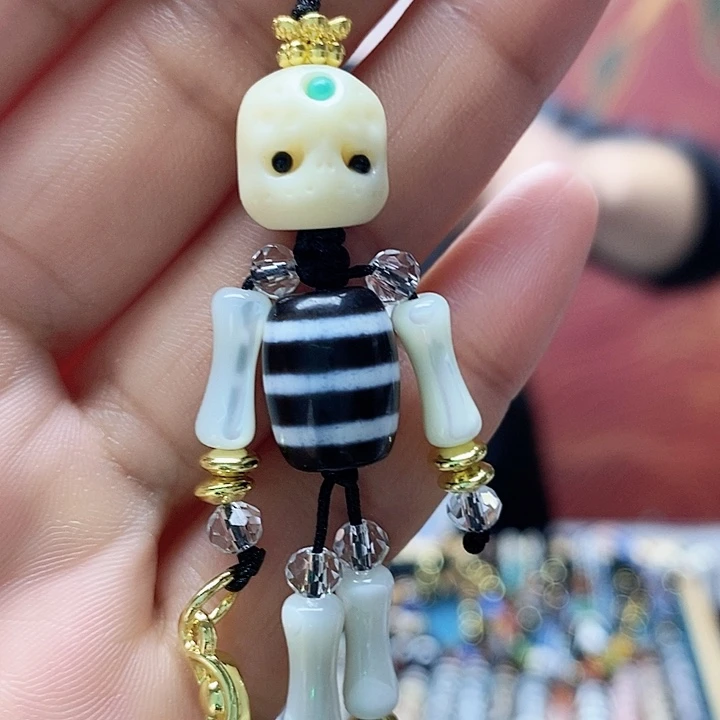 玛瑙/玉髓合金颈饰