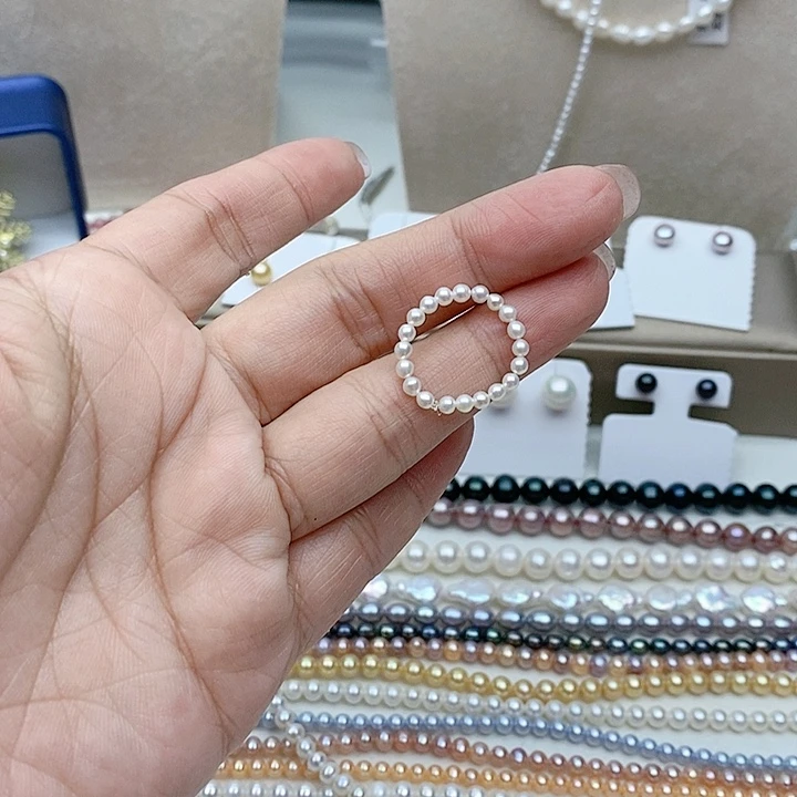 淡水珍珠戒指未镶嵌