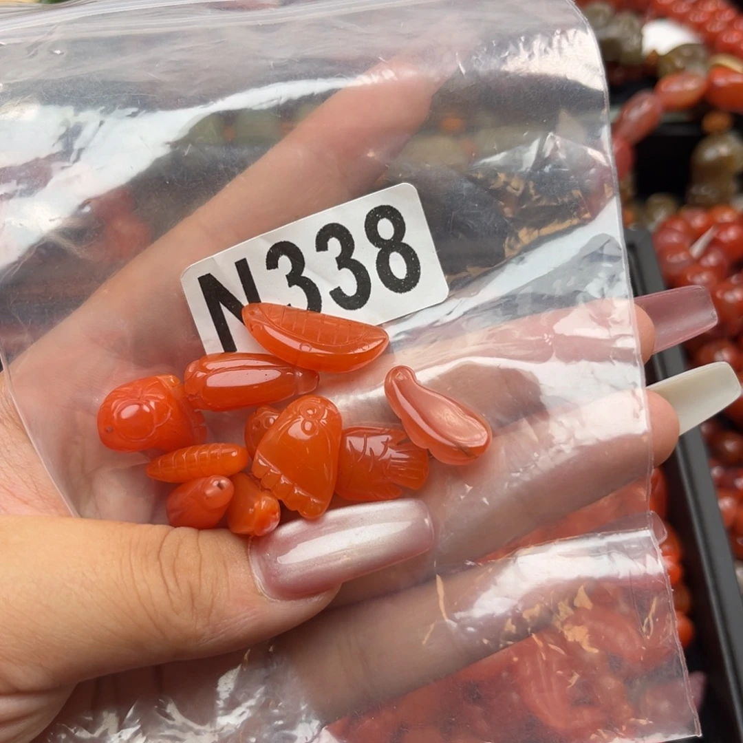 手链未镶嵌南红玛瑙落*～