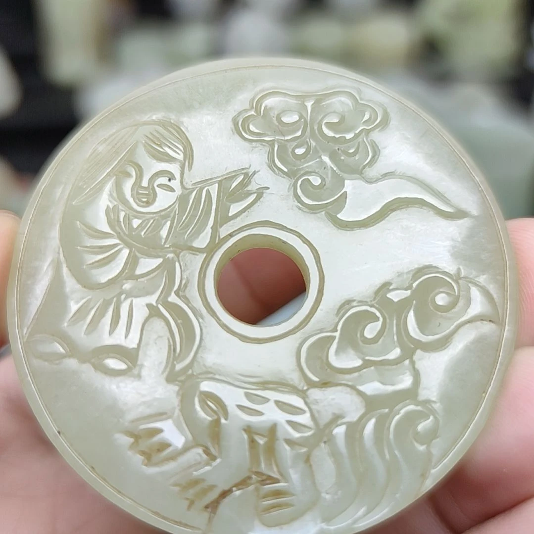 和田玉挂件未镶嵌