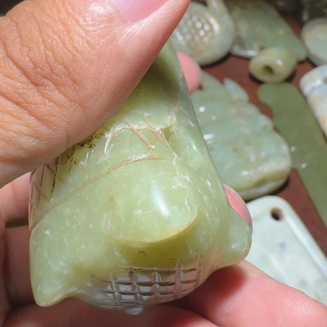 和田玉（糖玉）未镶嵌挂件