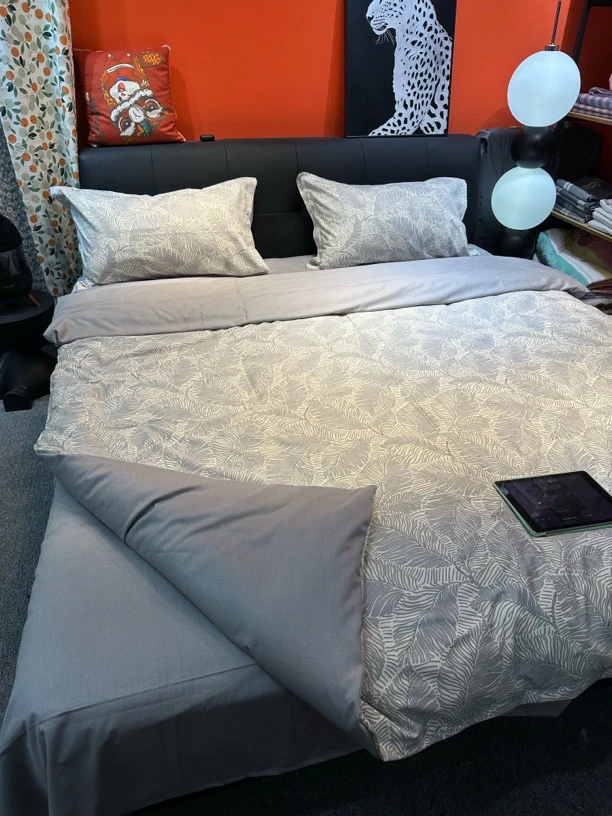 纯棉陶瓷磨毛100%棉塞林繁花床品套件