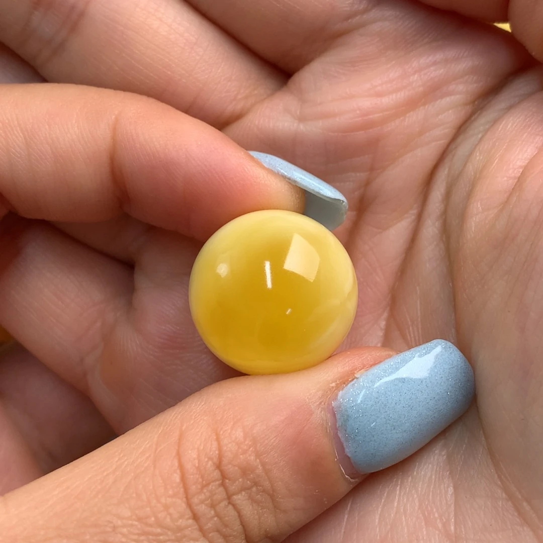 琥珀未镶嵌裸石蜜蜡19.7