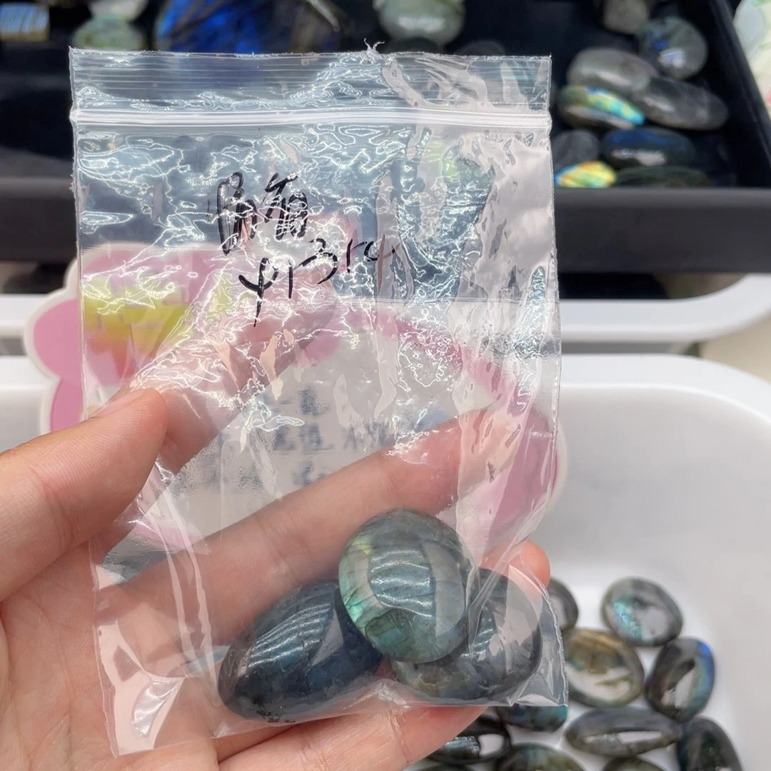 情***钟银S925镶嵌颈饰长石