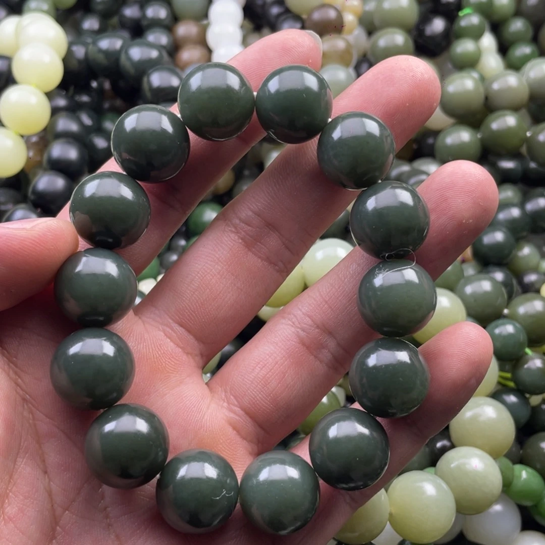 和田玉手串未镶嵌