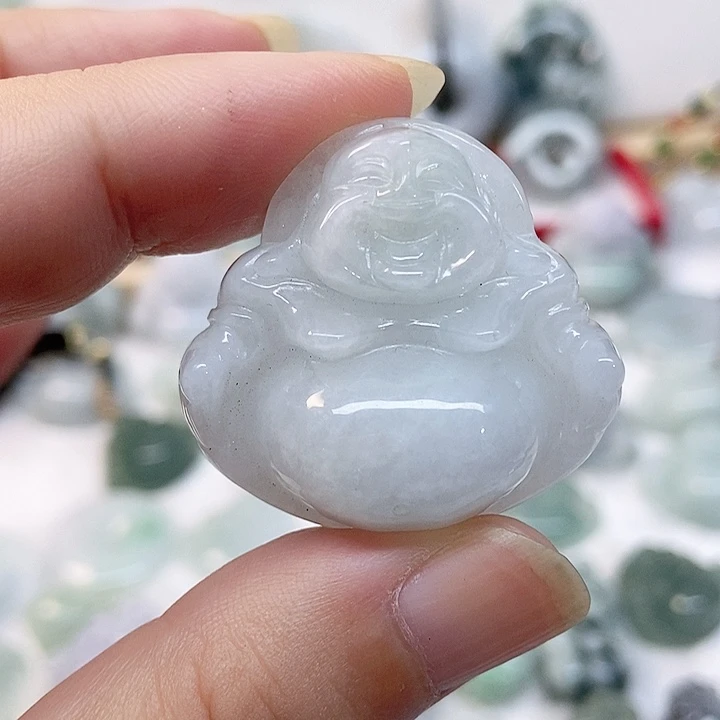 颈饰未镶嵌翡翠佛公