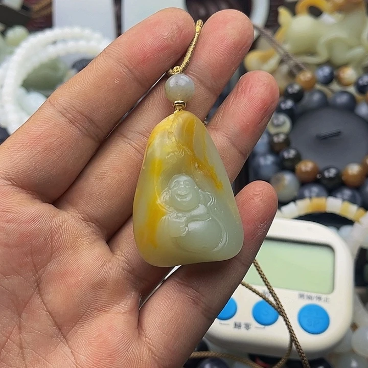 和田玉未镶嵌吊坠(不含链)张*思